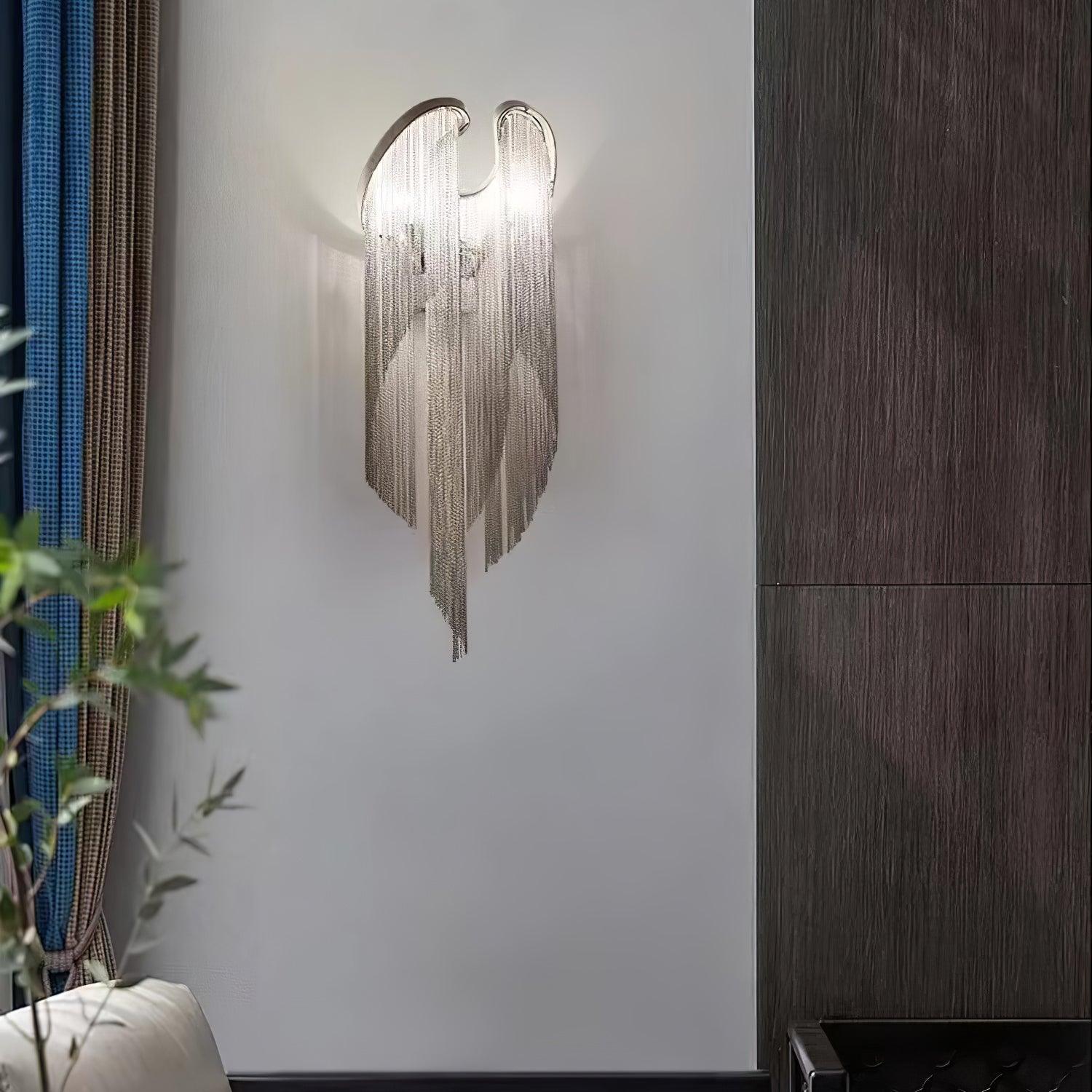 チェーンタッセルウォールランプ