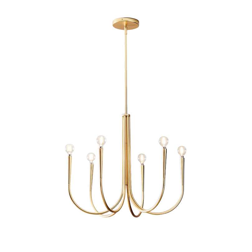 スウープアームシャンデリア