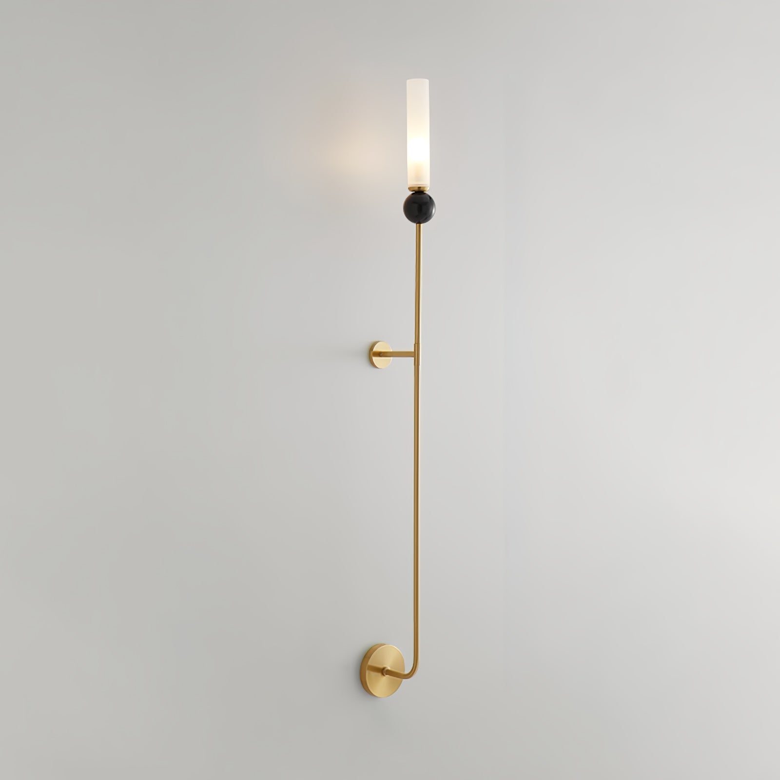 大理石の垂直ウォールランプ