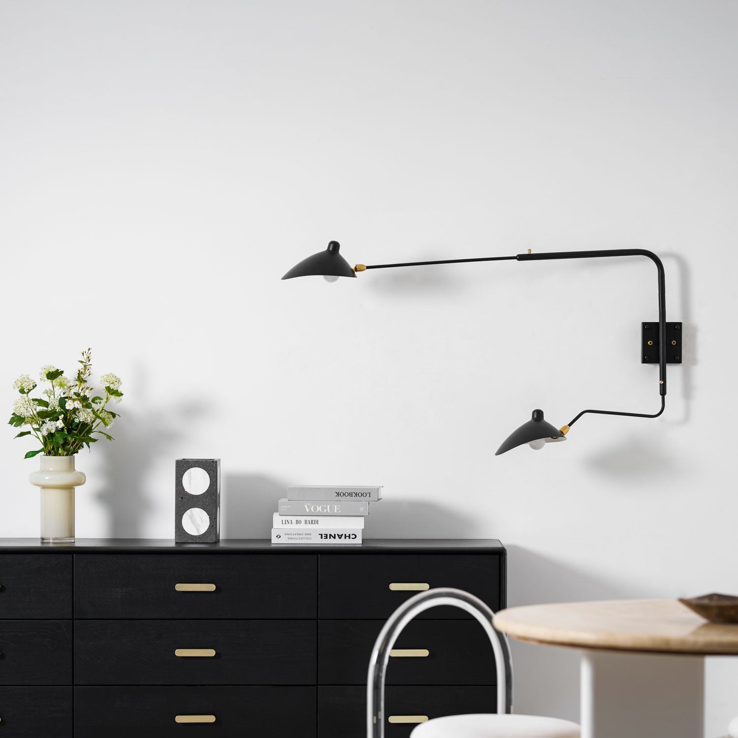 セルジュ・ムーユの壁取り付け用燭台