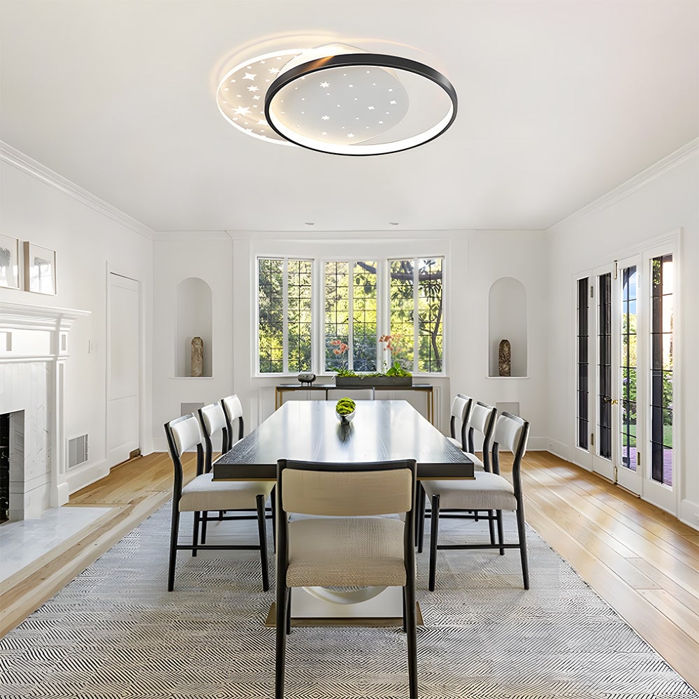 モダンミニマリスト多形アクリル寝室天井ランプ