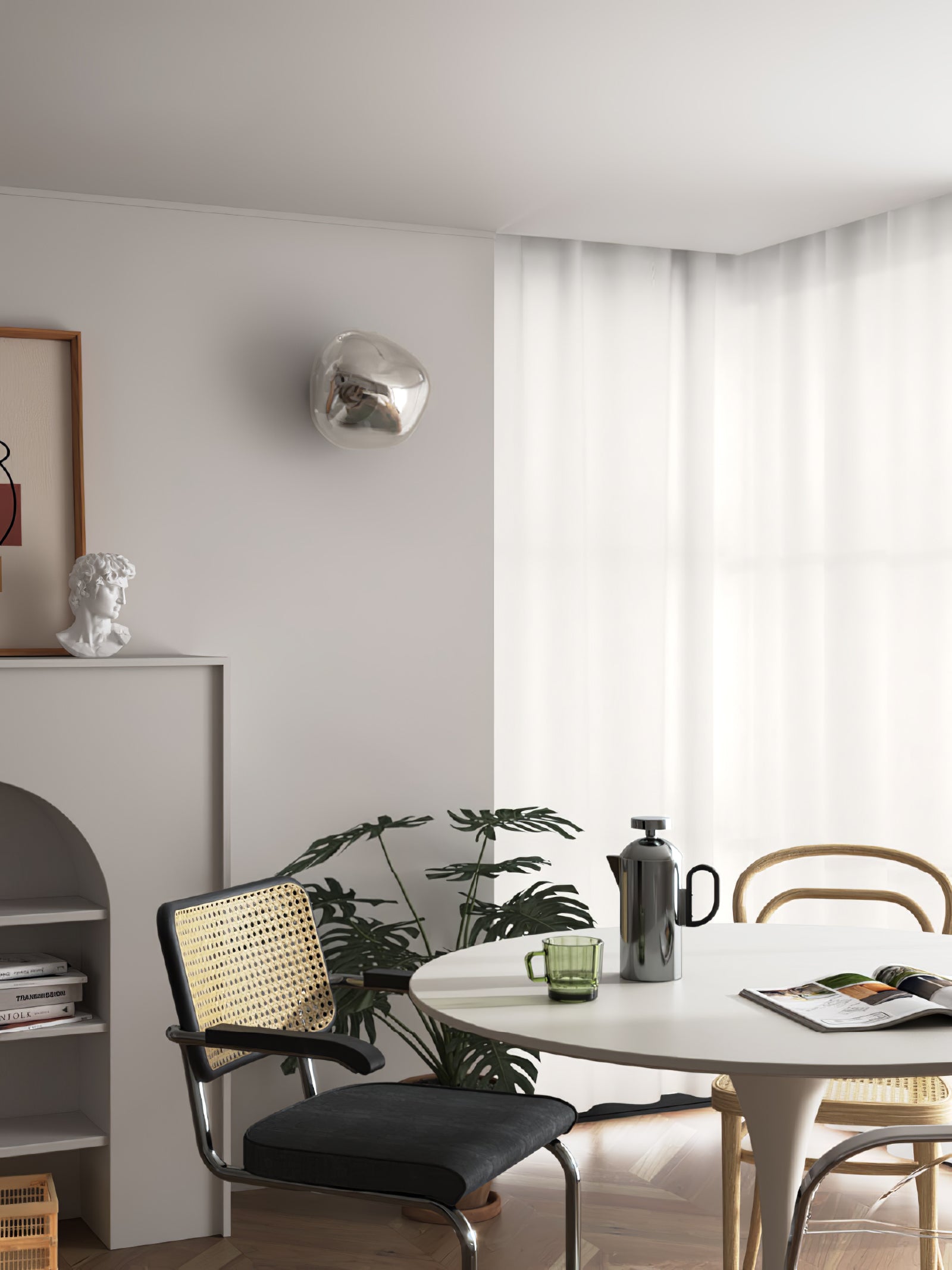 溶岩ウォールランプ