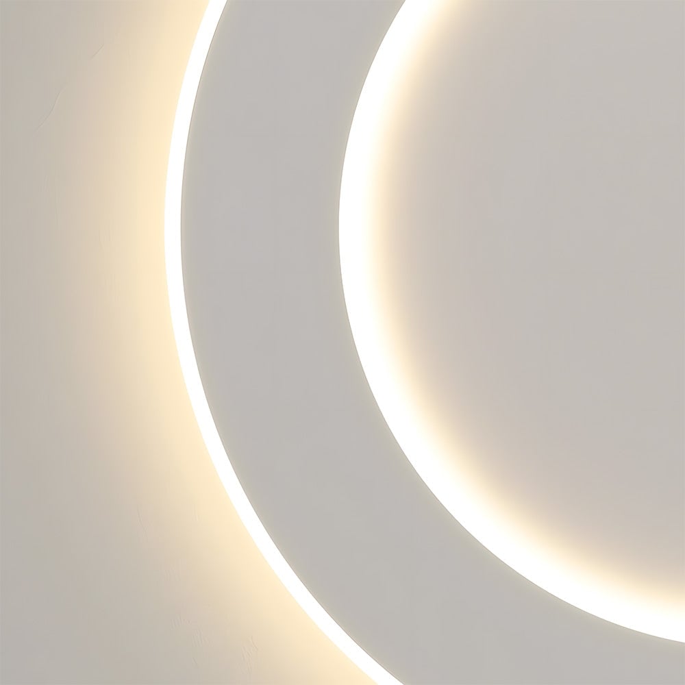 ミニマリストなホワイトアクリルLEDリビングルームシーリングライト