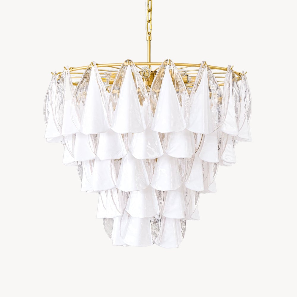 Lunara White Chandelier