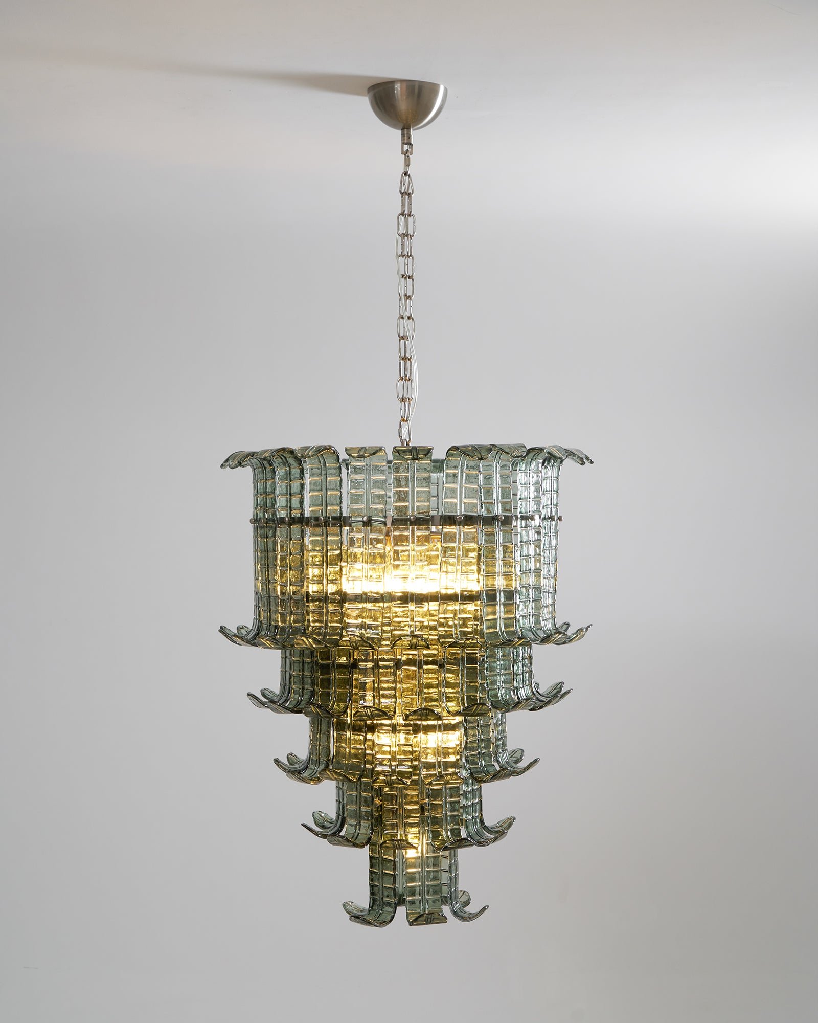 Murano Cascade Glass Chandeliers