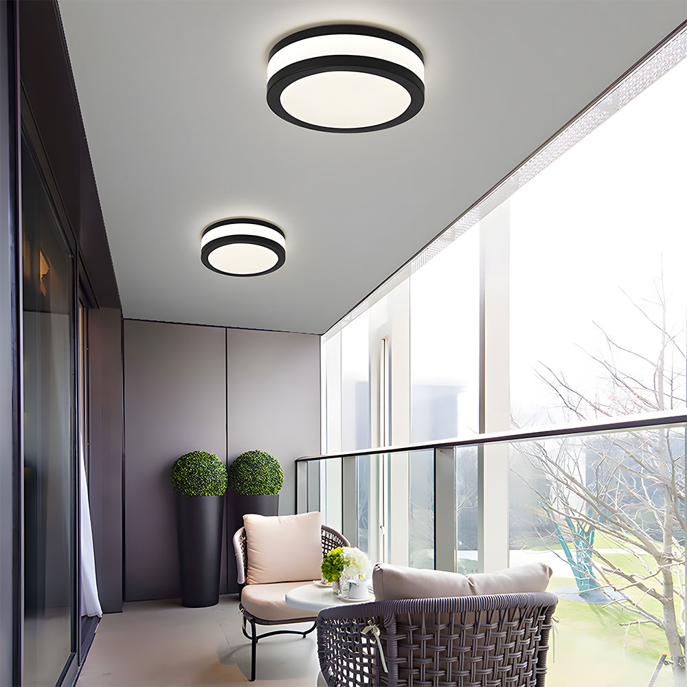 リビングルーム用のモダンなフラッシュシーリングライト