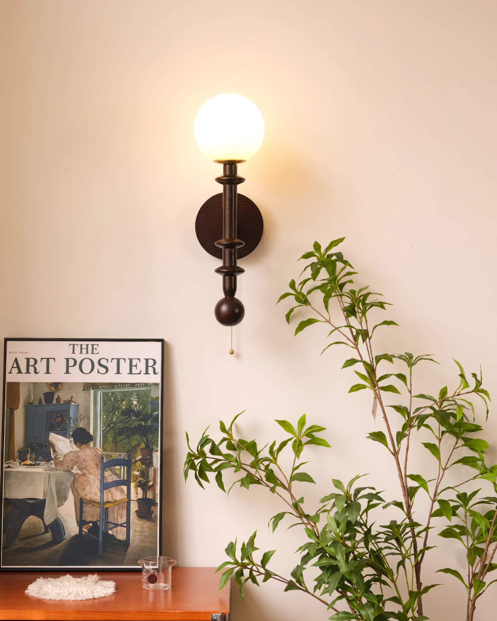 コスレット ウッド ウォールランプ