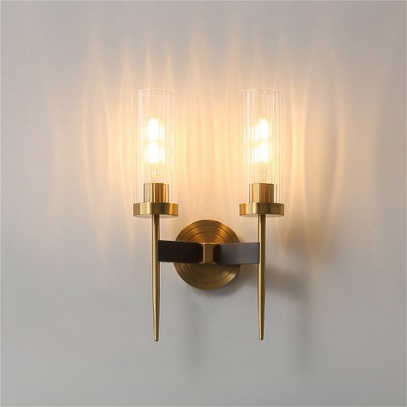 ガラス燭台壁取り付け用燭台