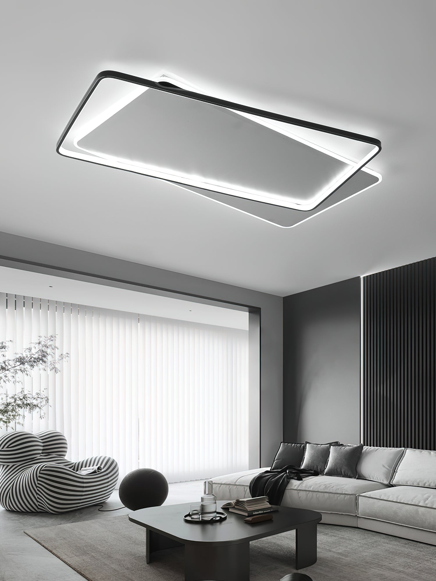 二重層銅天井ランプ