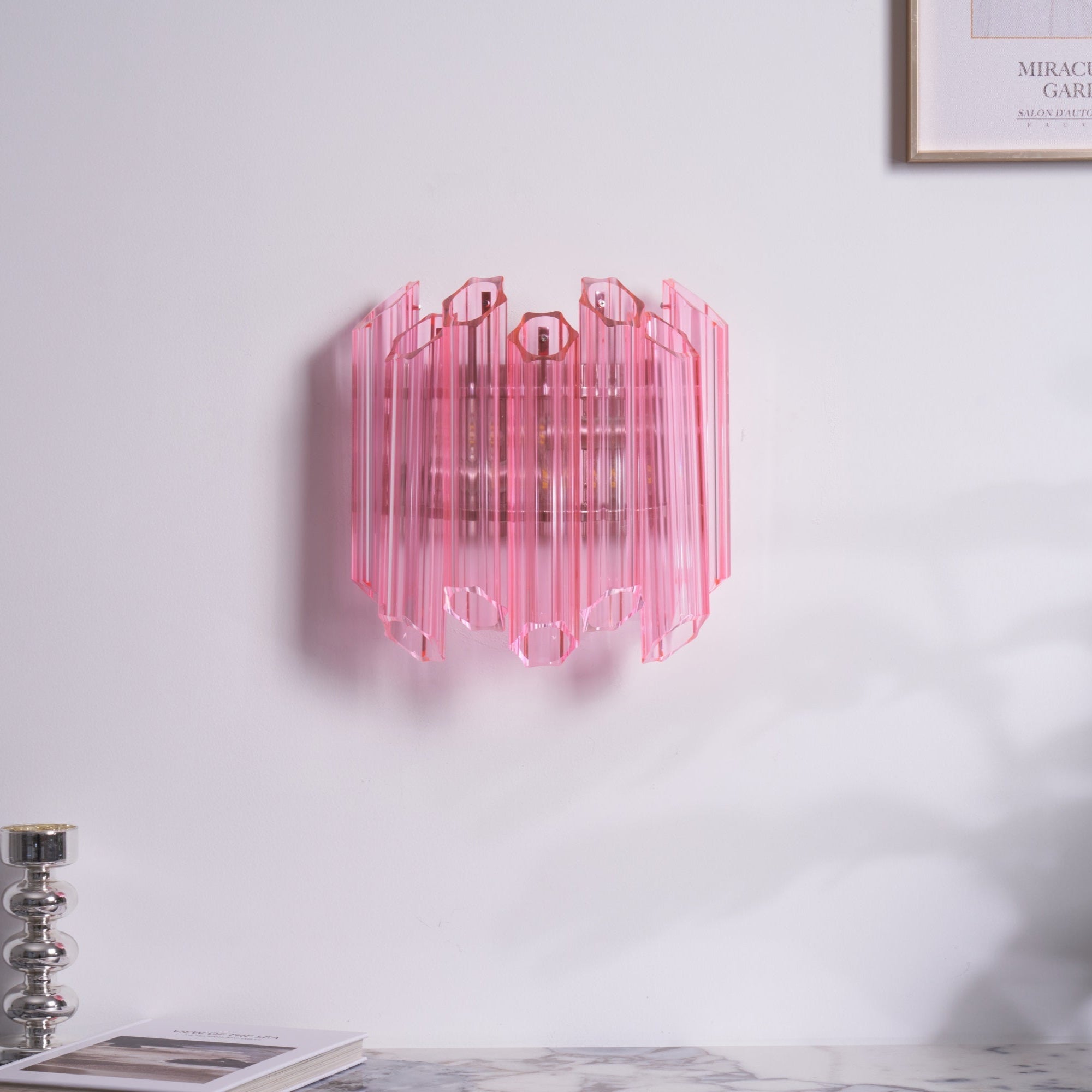 Palermo Pink Wall Lamp