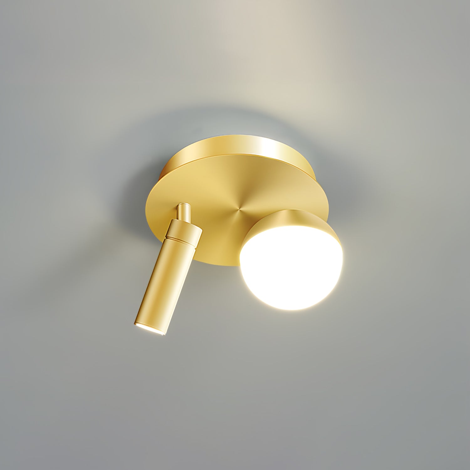 丸型スポットライト天井照明