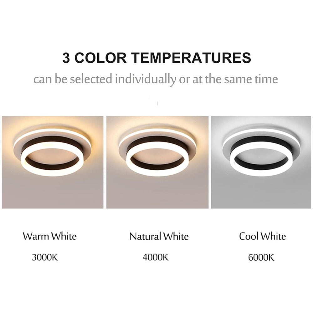 廊下用のシンプルでモダンなアクリル製シーリングランプ