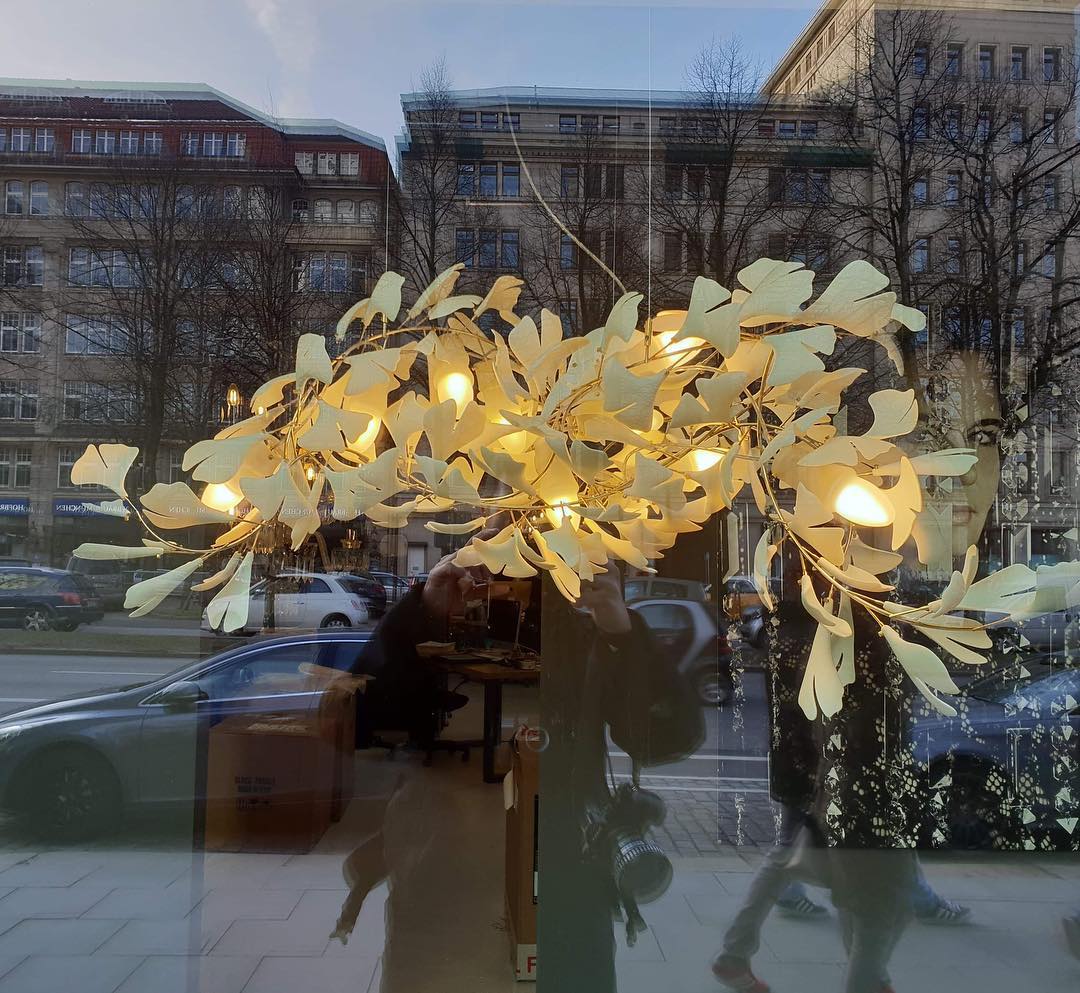 Gingko Chandelier C