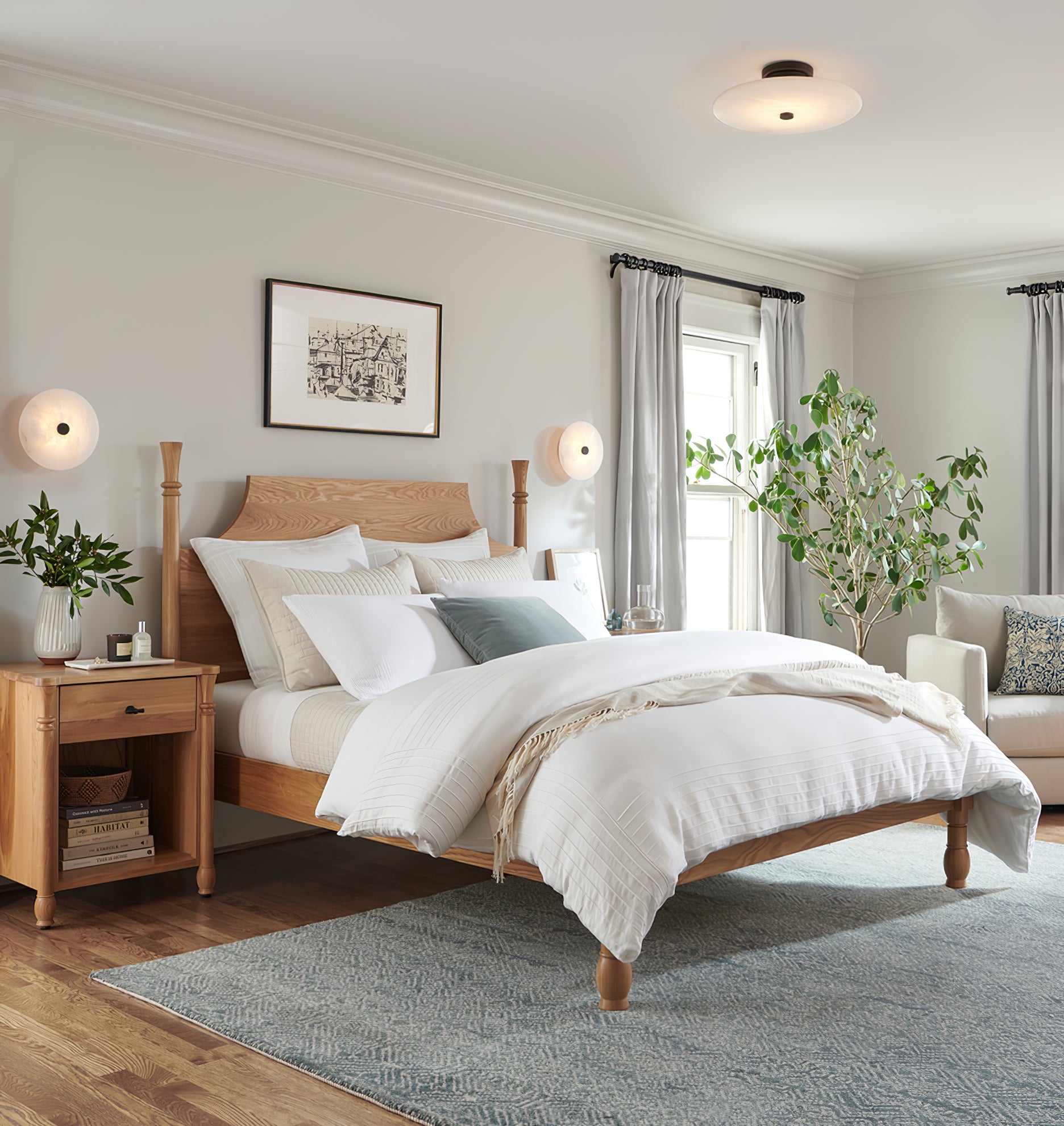 アンケニー アラバスター シーリングランプ