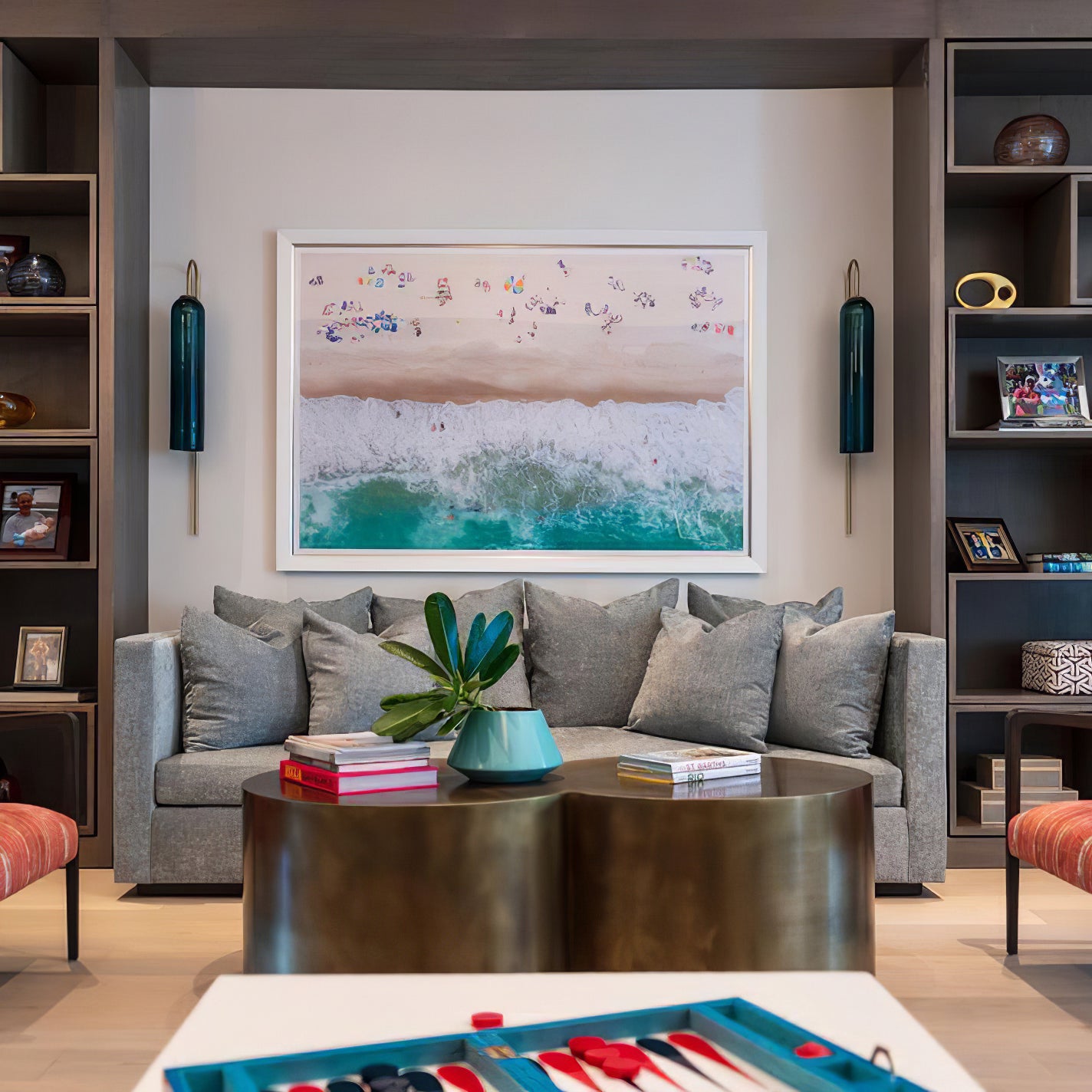 Long Tube Glass Wall Lamp