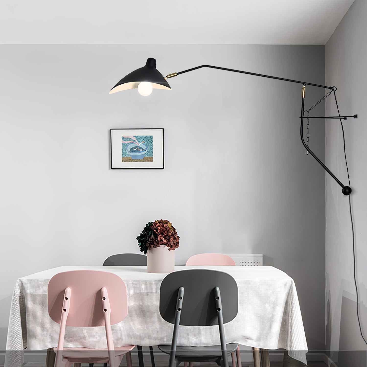 マンティスアームウォールランプ