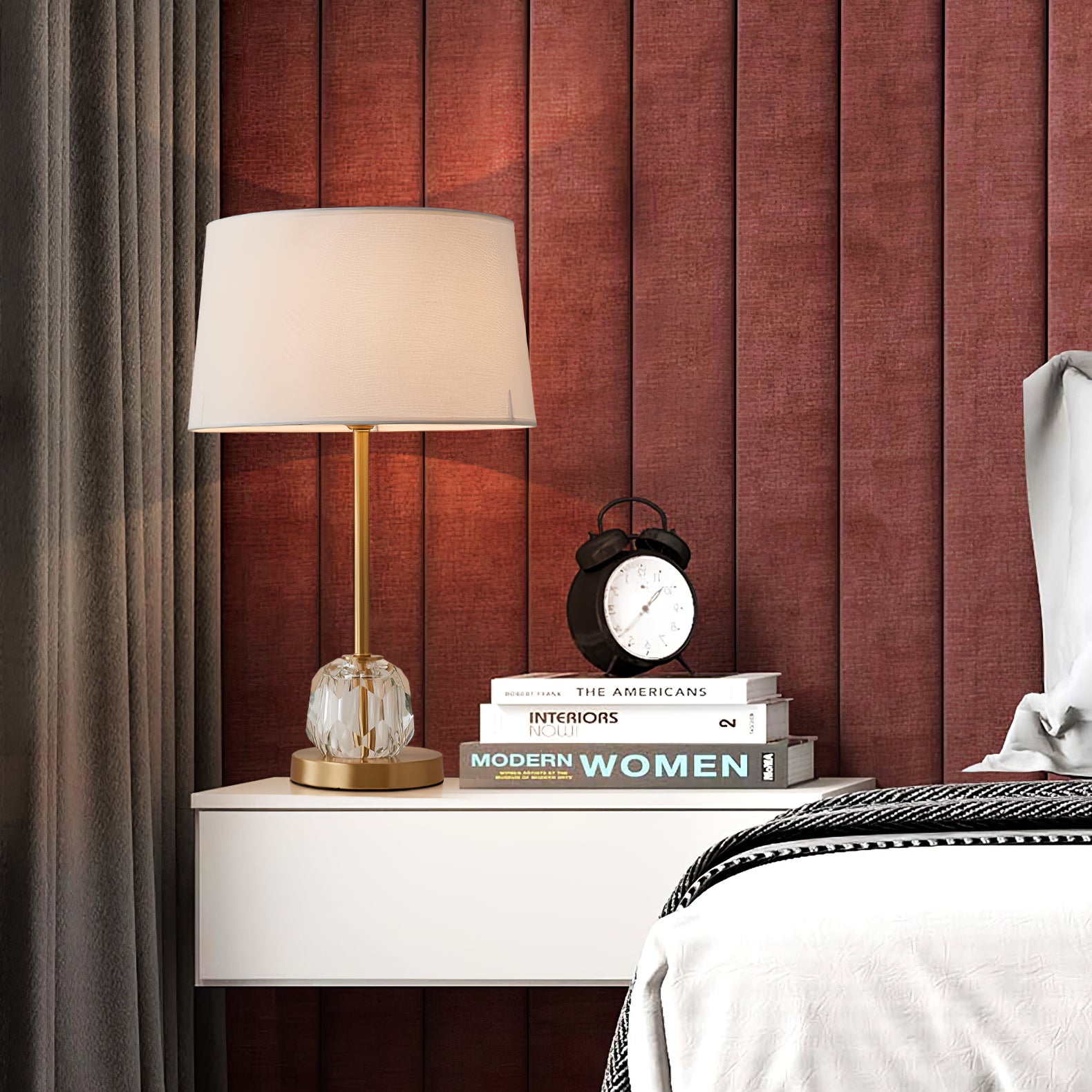 クロム テーブルランプ