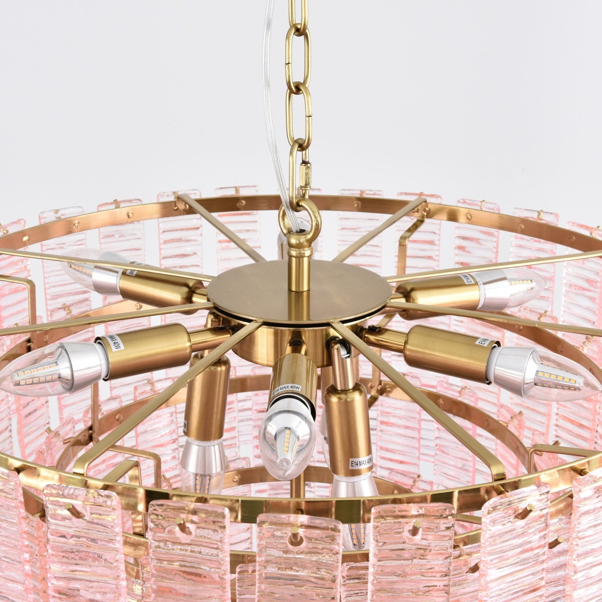 Opalora Pink Chandelier