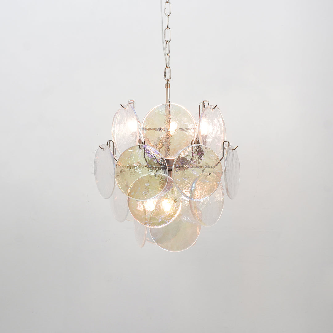 Loire Valley Glass Chandelier