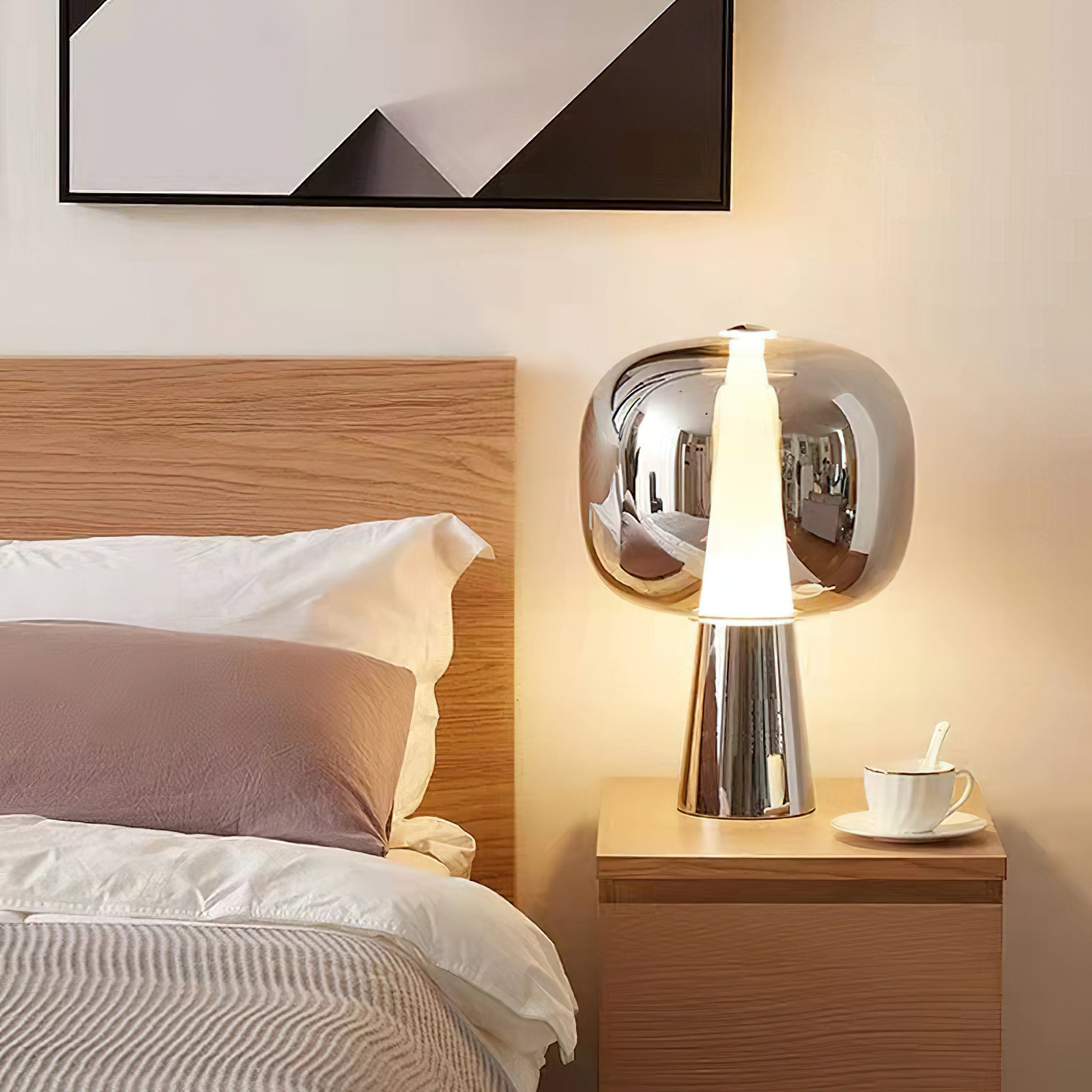 サンセットガラステーブルランプ