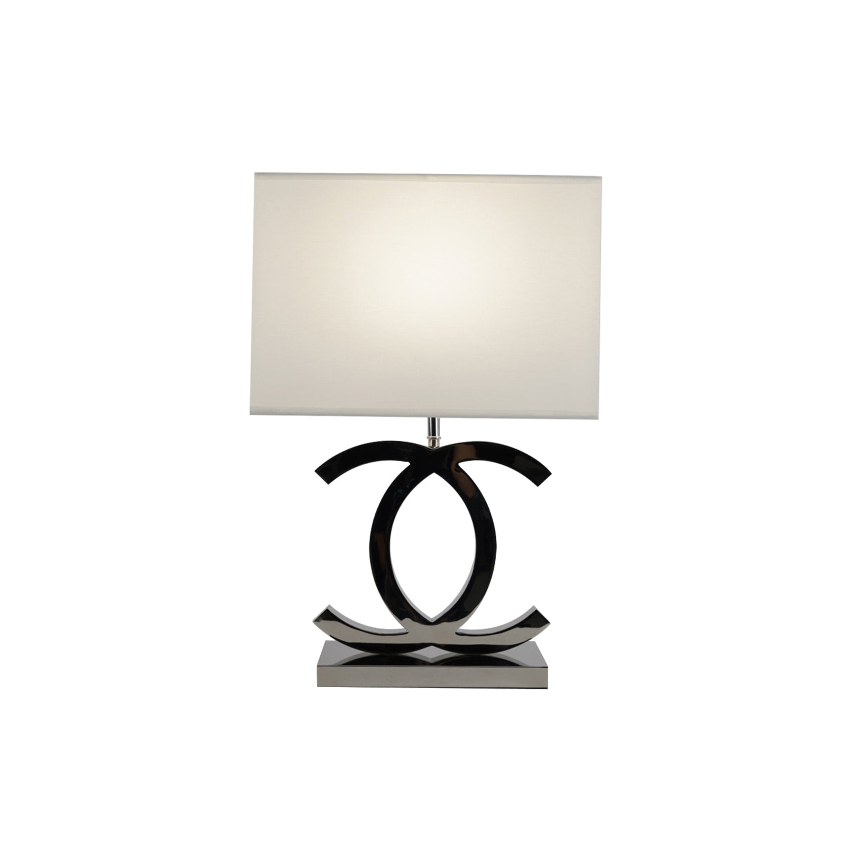 ステンレススチールテーブルライト