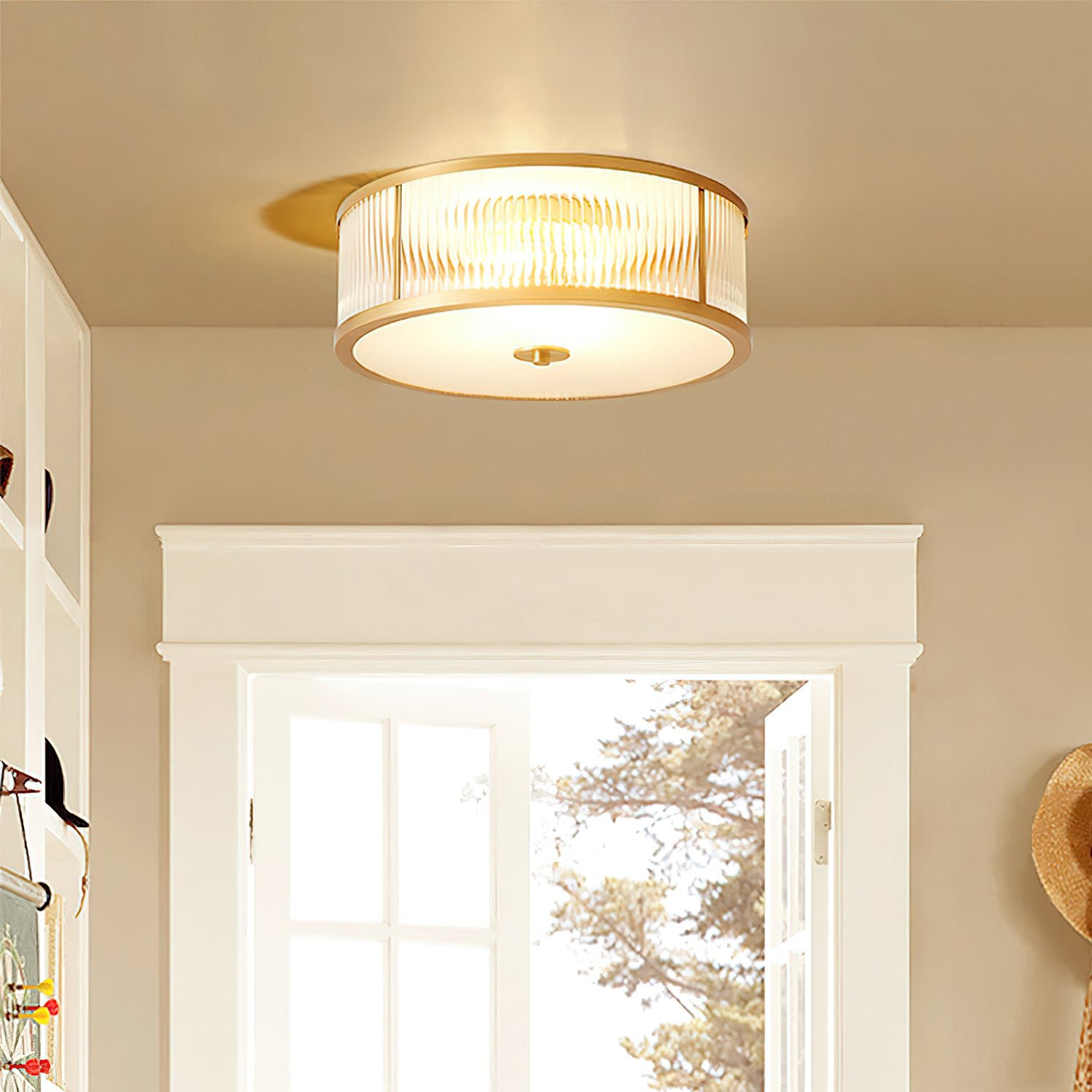 Geneva Glass CeIling Lamp