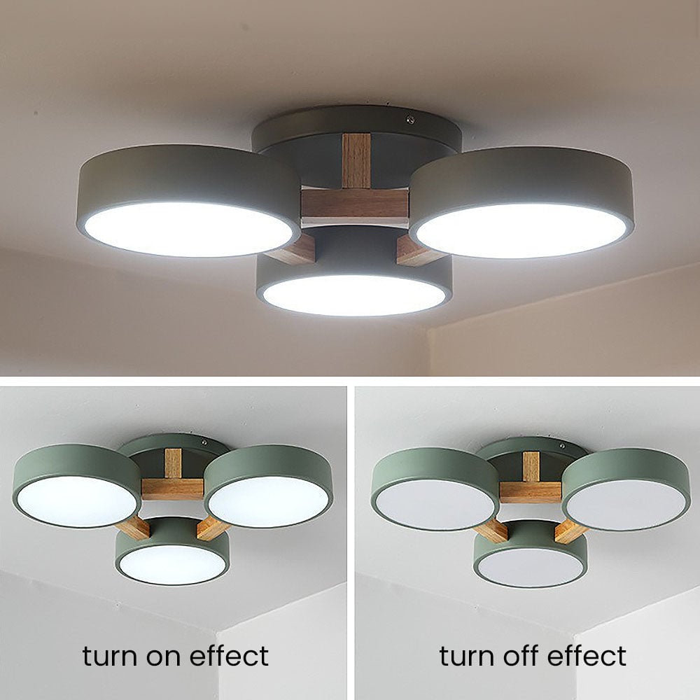 現代的なアクリル製寝室用シーリングライト