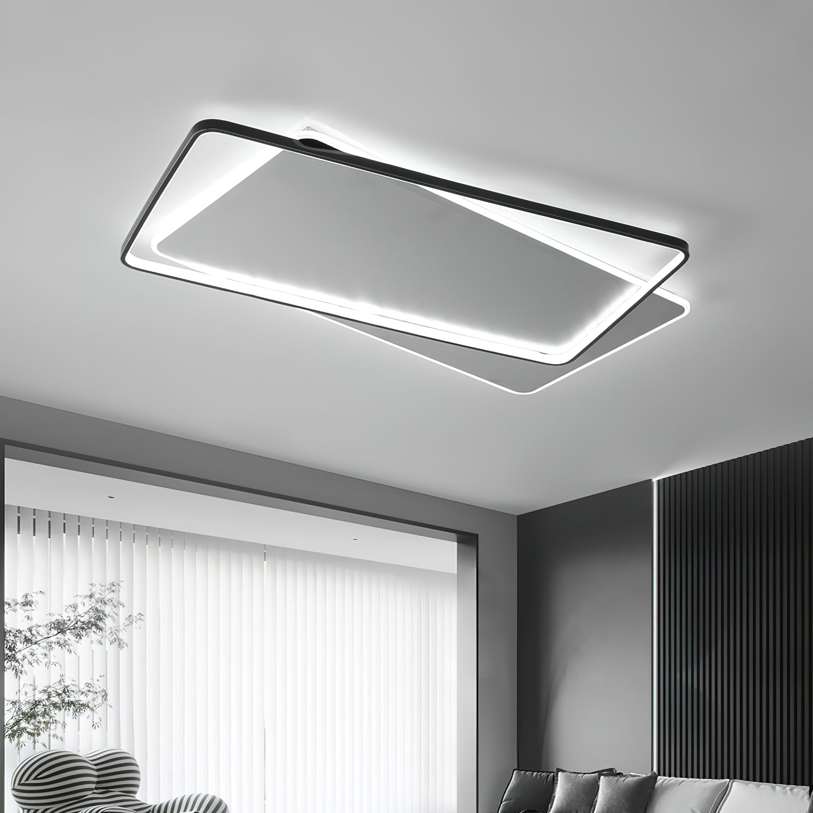 二重層銅天井ランプ