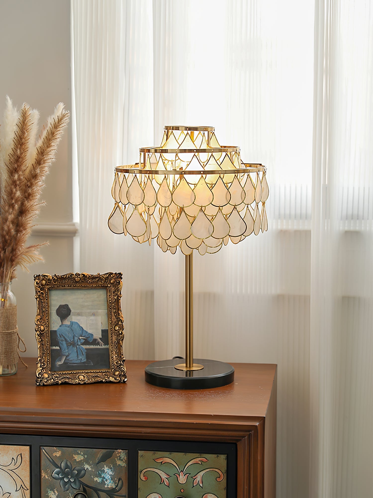 Abbington Shell Table lamp
