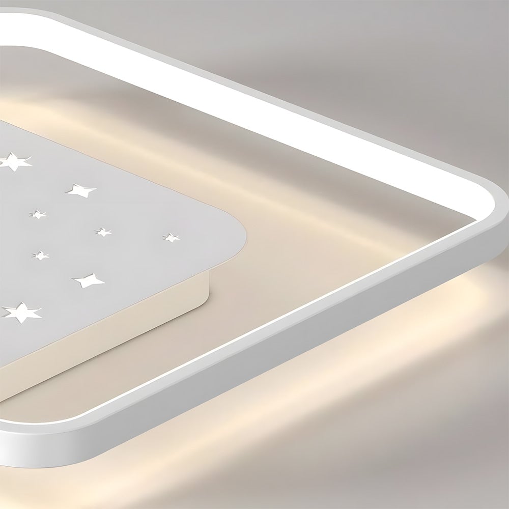 モダンミニマリスト多形アクリル寝室天井ランプ