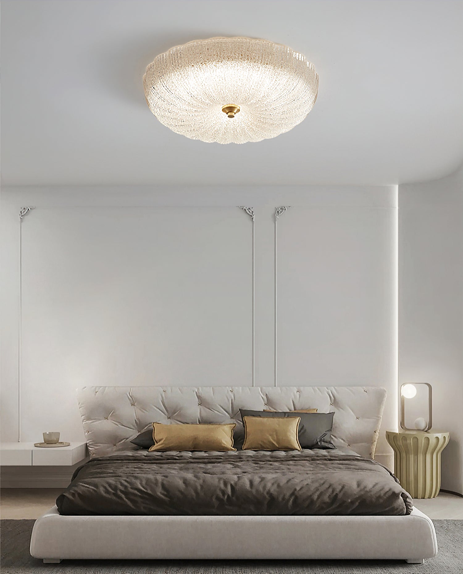 Crystal Halo Ceiling Light