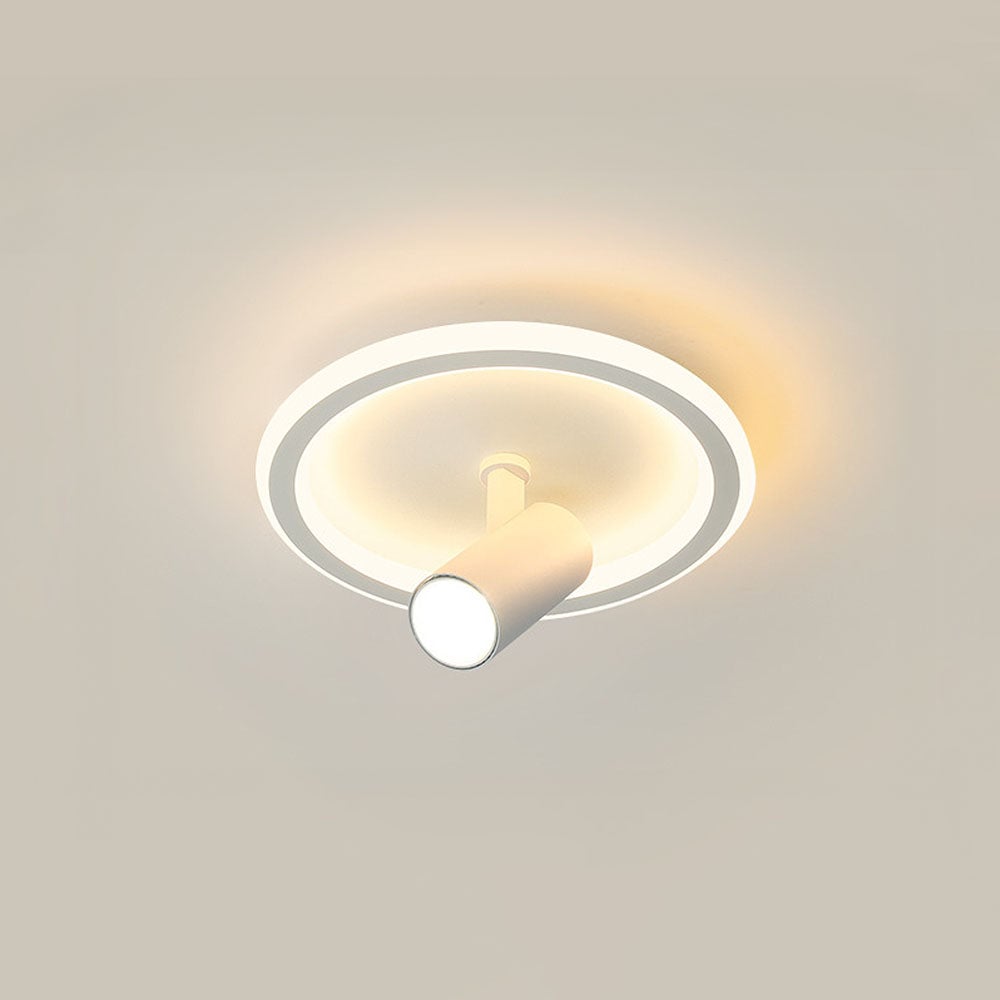 円形および正方形のLED天井トラック照明器具