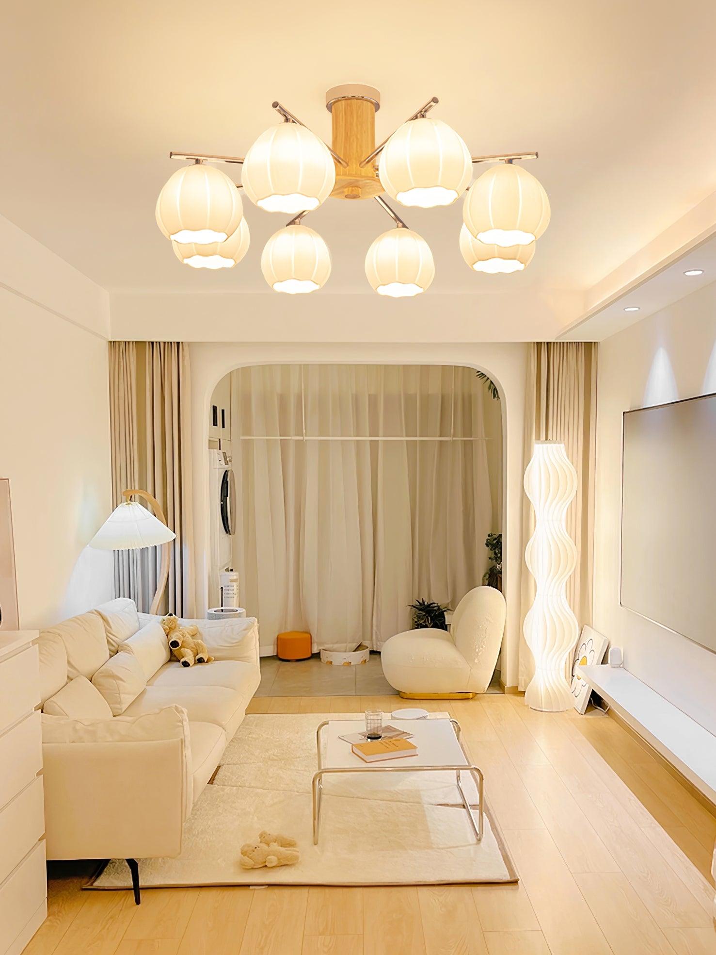 花のつぼみシーリングランプ