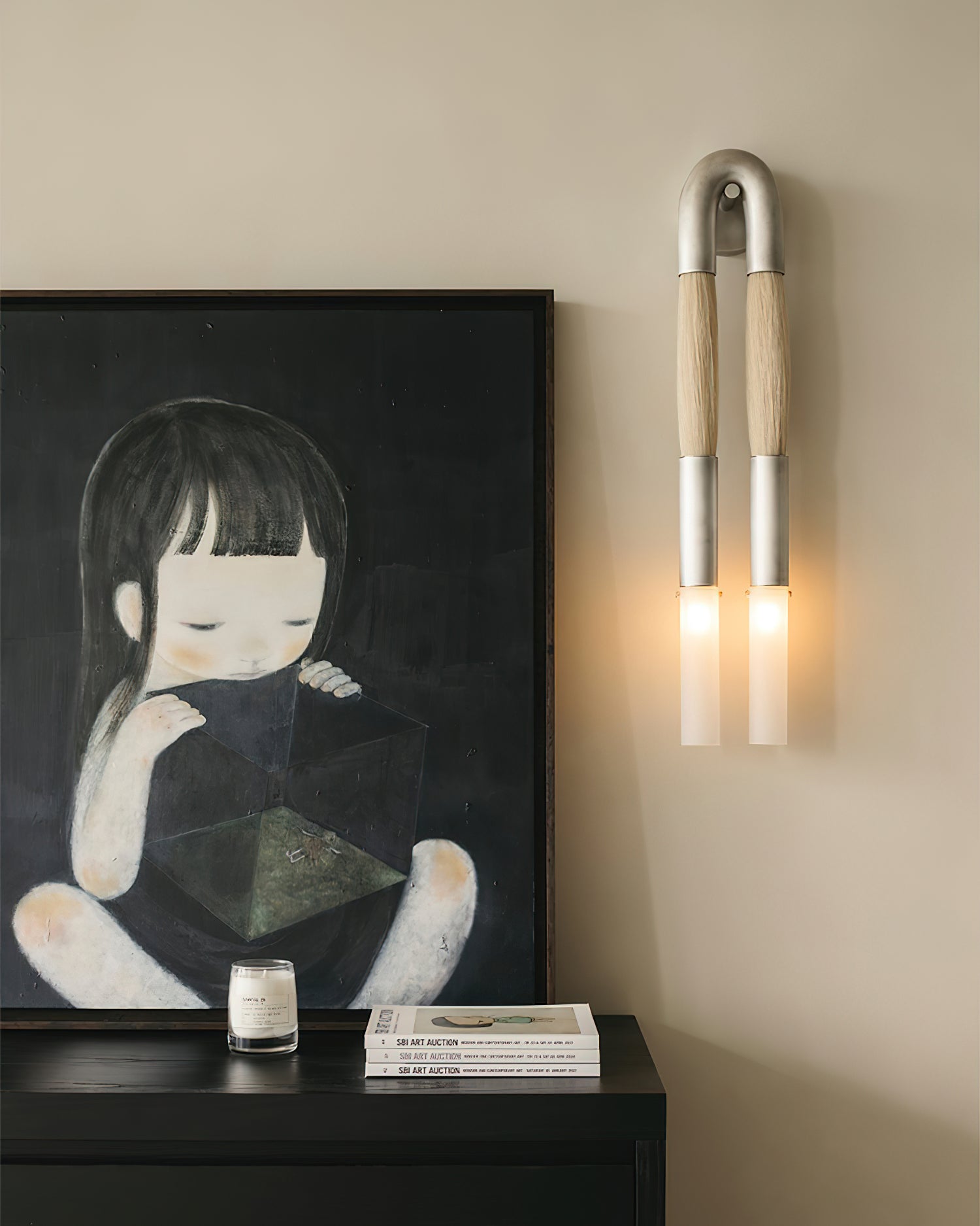 馬毛ウォールランプ