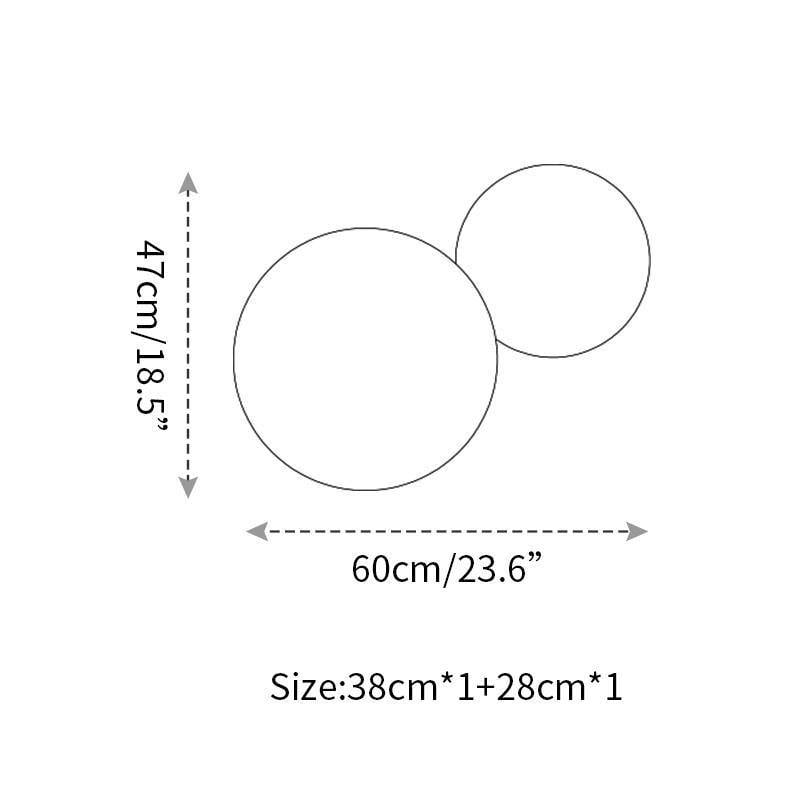 Puck Wall Art Wall Lamp