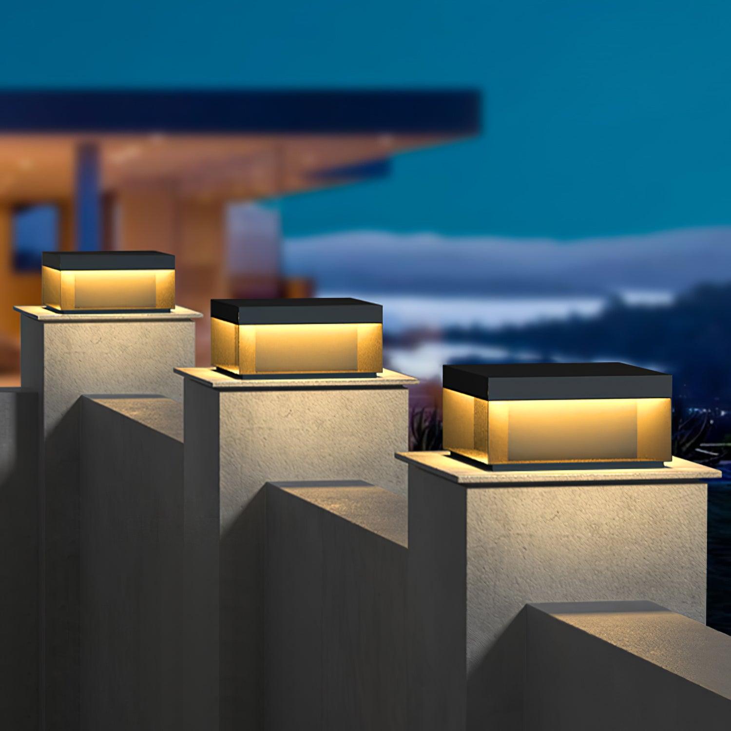 ブラックボックス屋外ポストライト