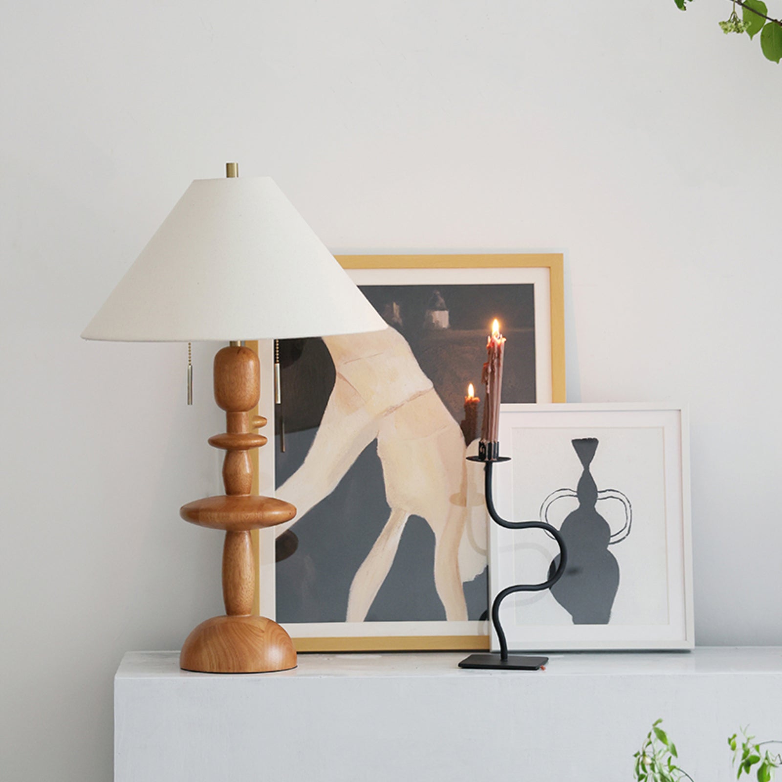 トルナージュウッドテーブルランプ