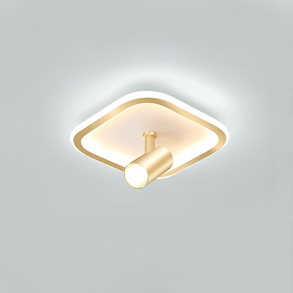 円形および正方形のLED天井トラック照明器具