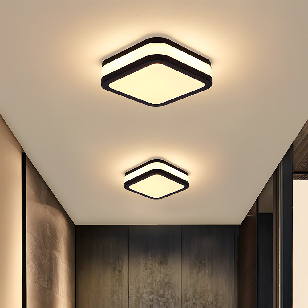 リビングルーム用のモダンなフラッシュシーリングライト