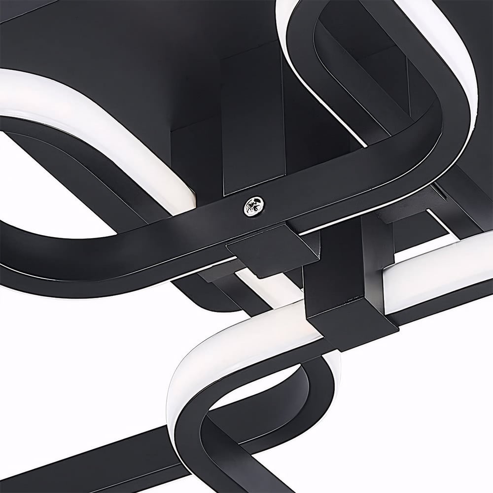 北欧の創造性あふれるマルチスクエアリビングルームLEDシーリングライト