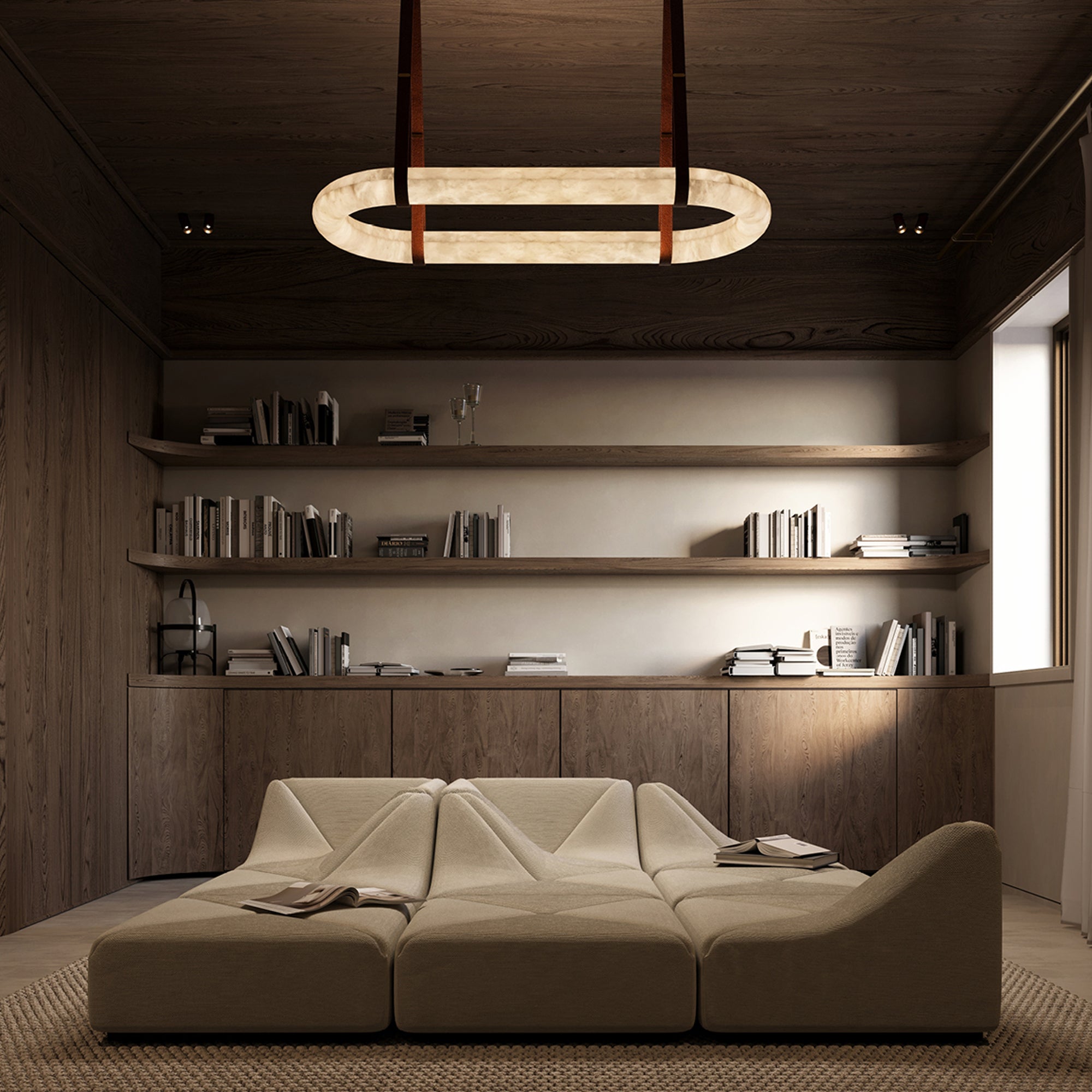 アラバスターオーバルサスペンション