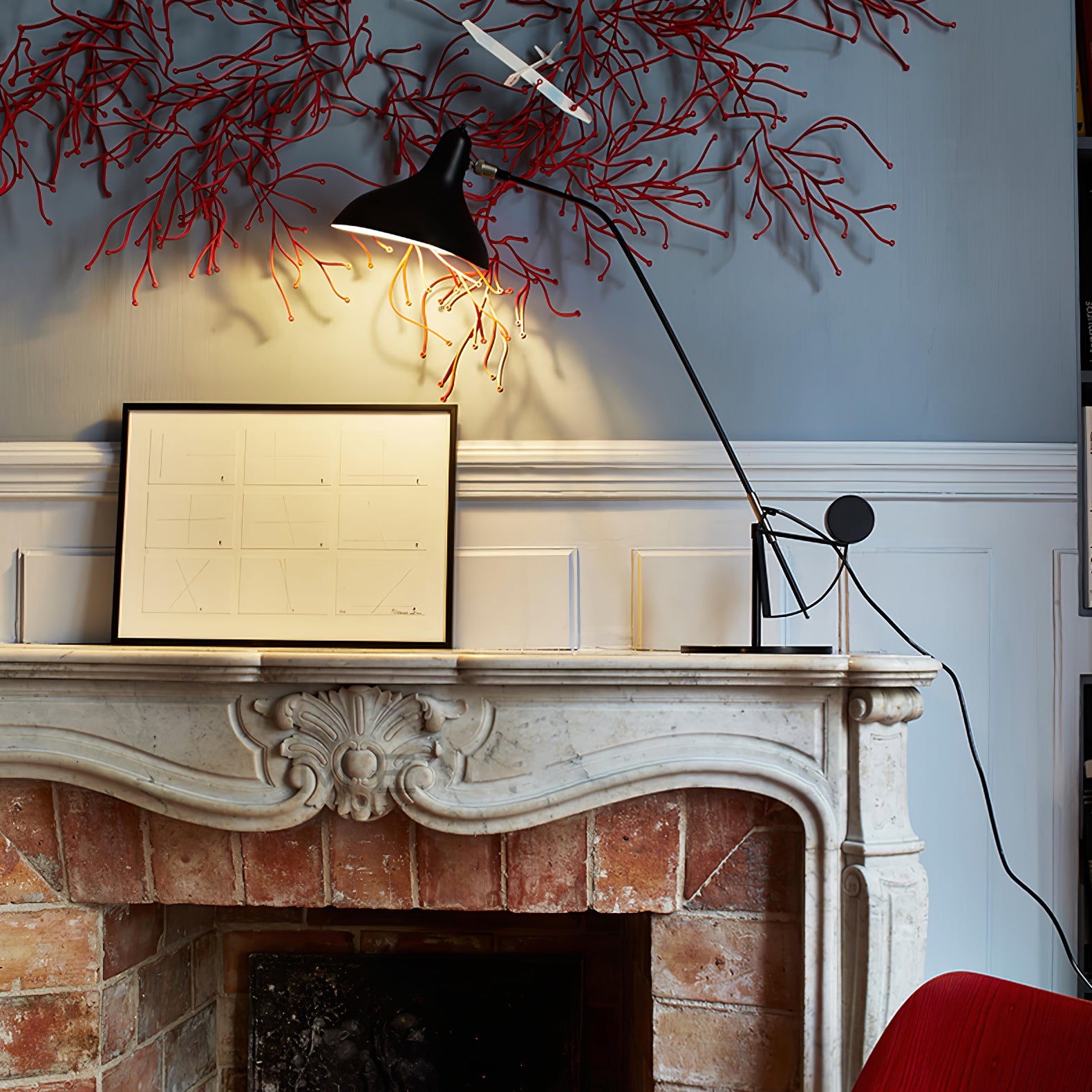 マンティスアームテーブルランプ