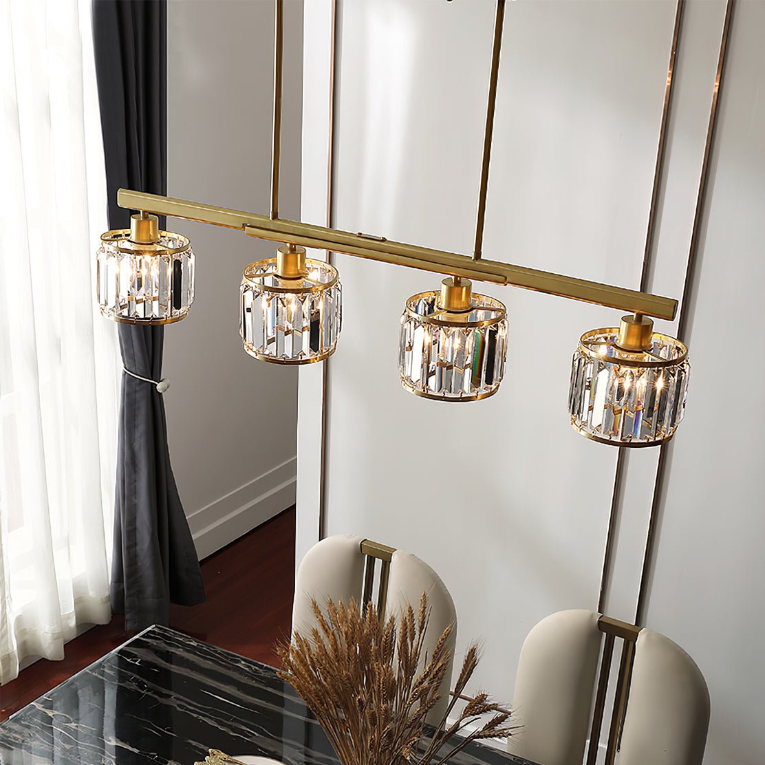 ダイヤモンドクリスタルシャンデリア