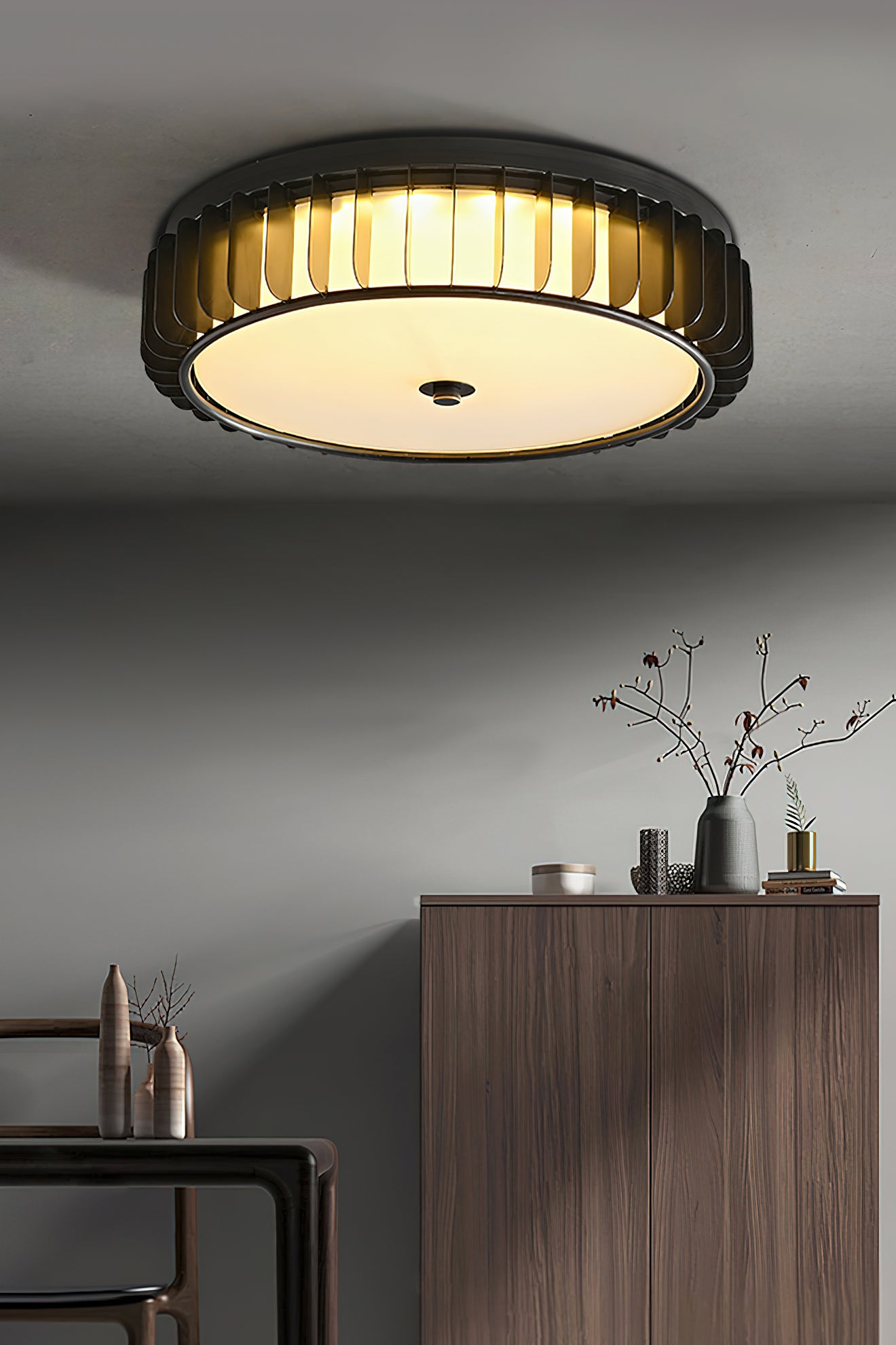 百花天井ランプ