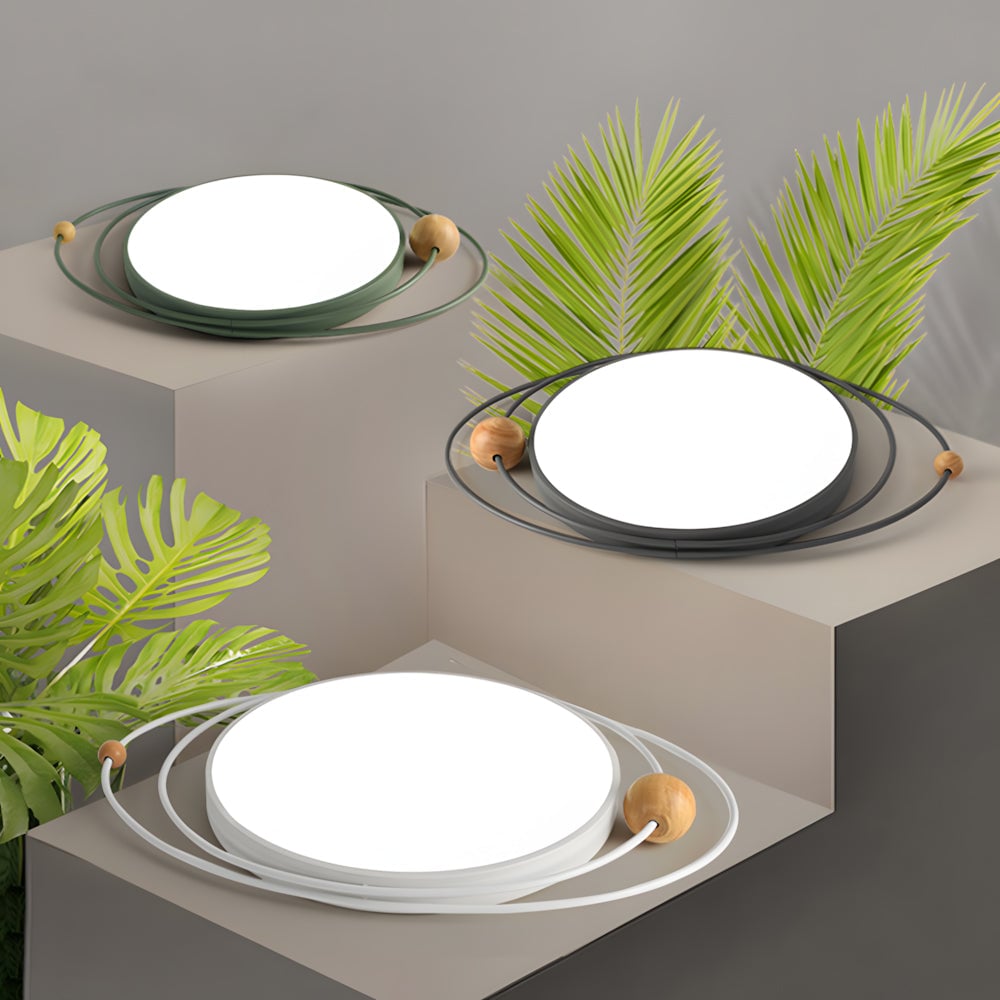 リビングルームと寝室に最適なモダンなフラッシュシーリングライト