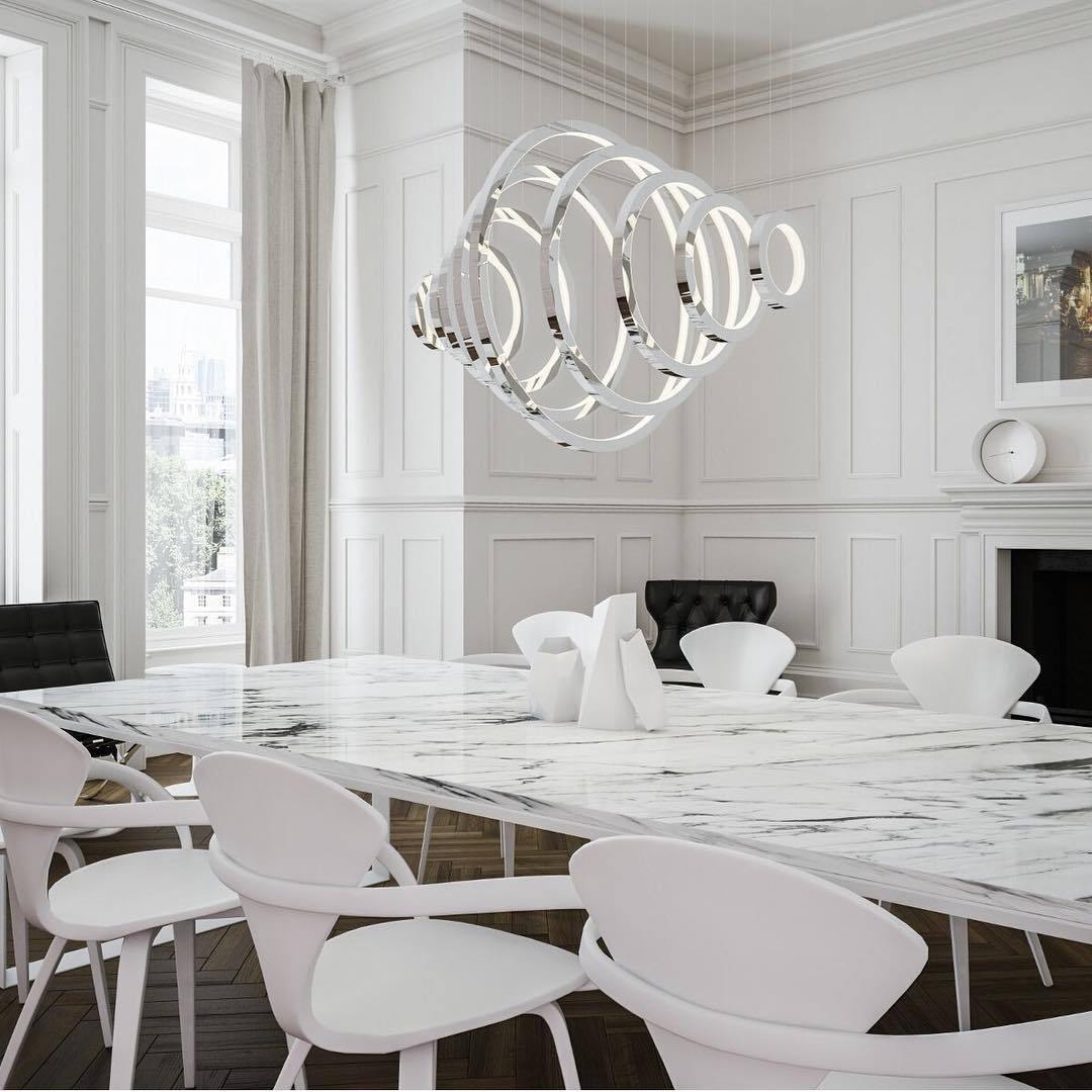 ロホヤのゴールドシャンデリア