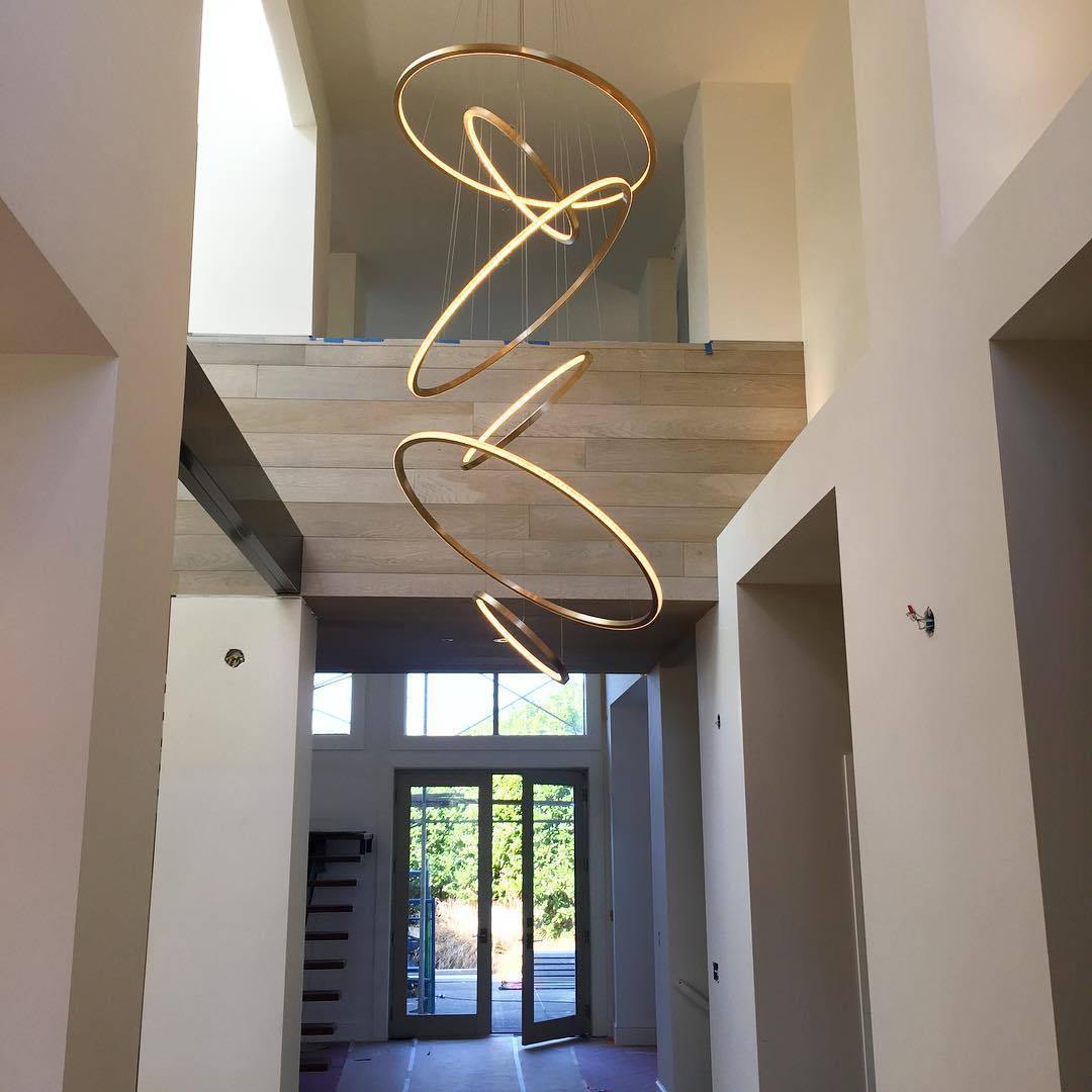 Lohja Gold Chandelier