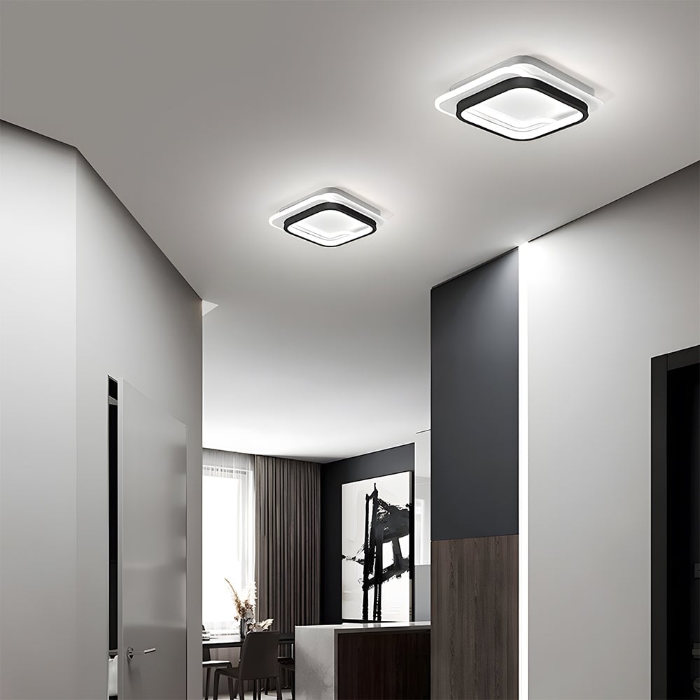 廊下用の現代的なフラッシュシーリング照明