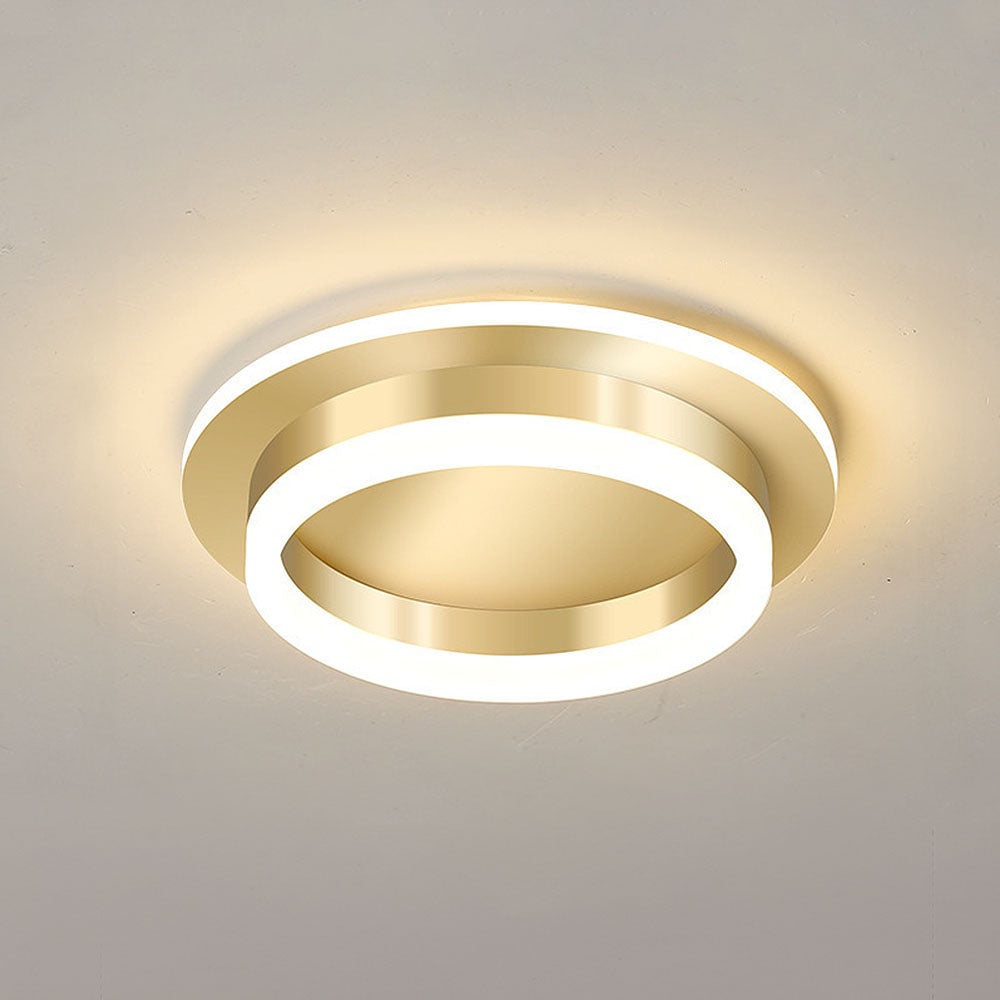 廊下用のシンプルでモダンなアクリル製シーリングランプ