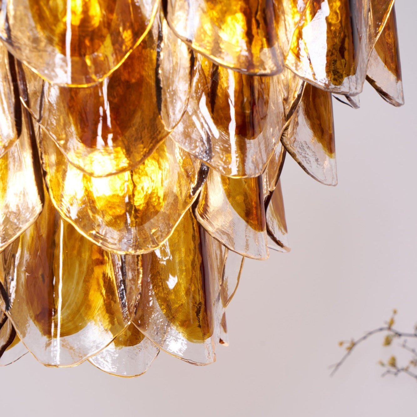 Solviva Glass Chandelier